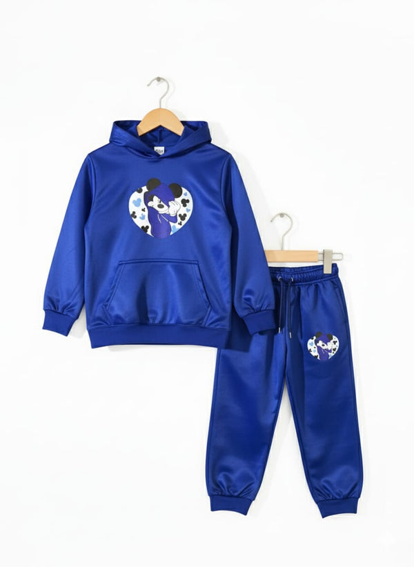 Baby girl china fleece tracksuit
