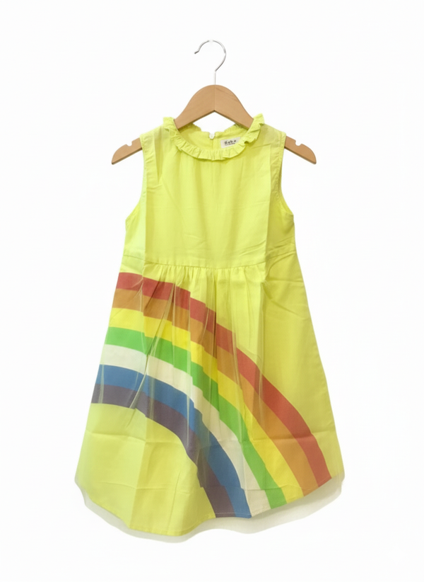 Baby girl rainbow 🌈 frock