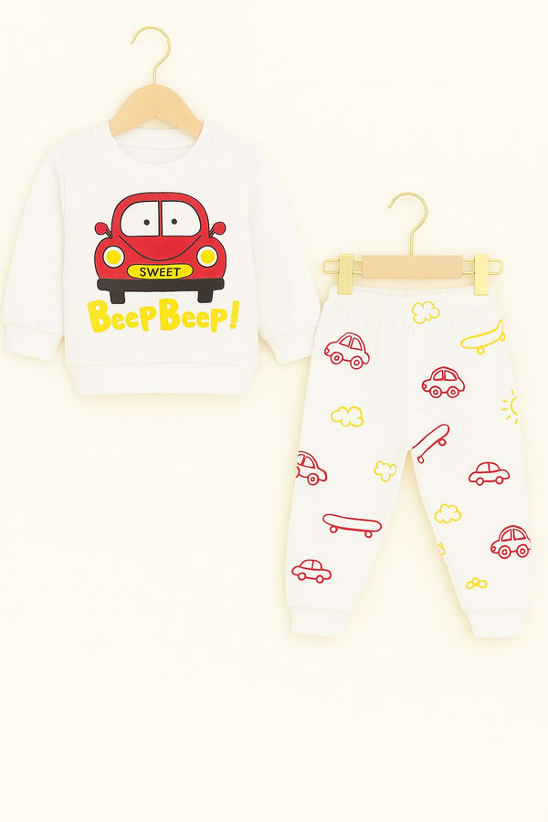 Beep Beep Car Tracksuit 🚗 boys