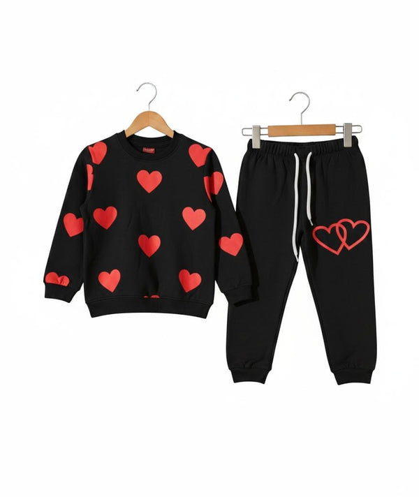 Love joggers set Tracksuit girls